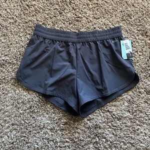 DSG Women's Stride Shorts M charcoal grey